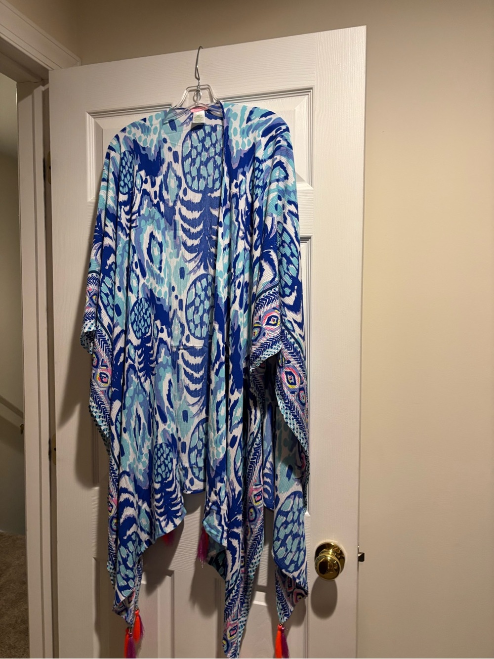 Lily Pulitzer Beautiful Tasseled Duster